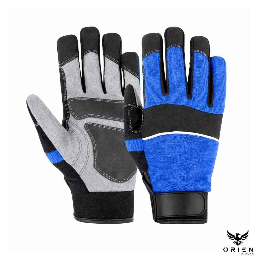 Blue Grip Work Gloves