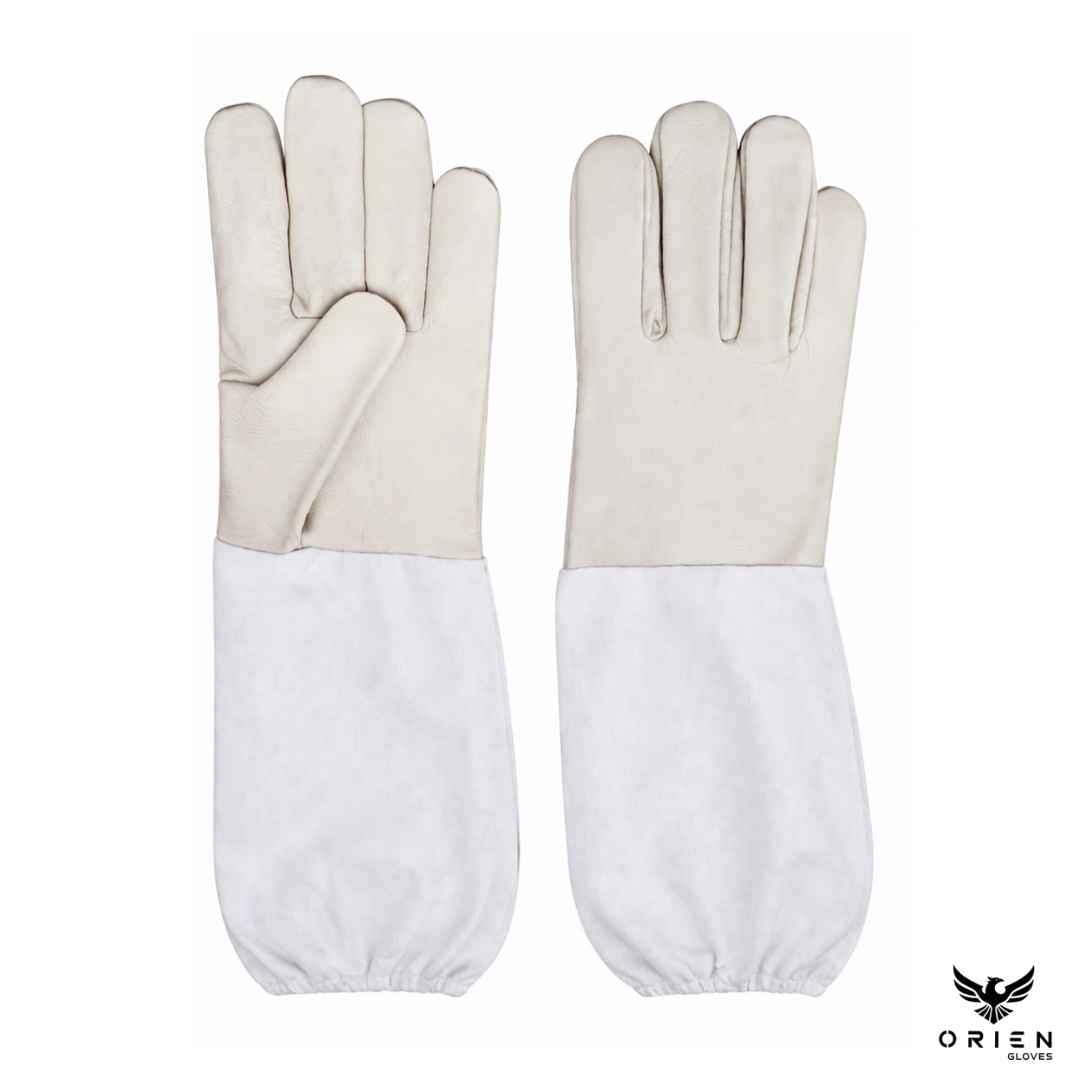Cowhide leather beekeeping Gloves