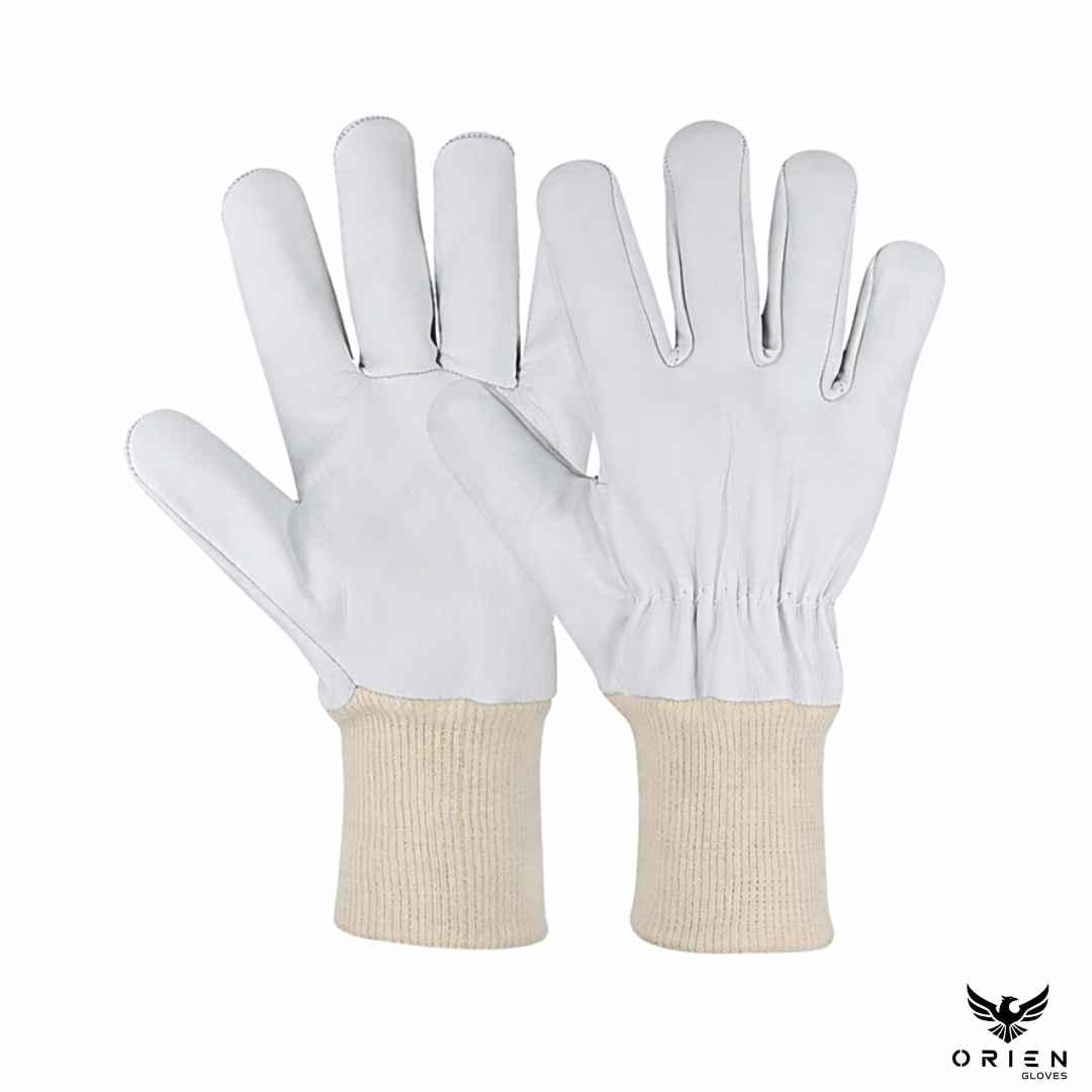 Fitted Work leather gloves