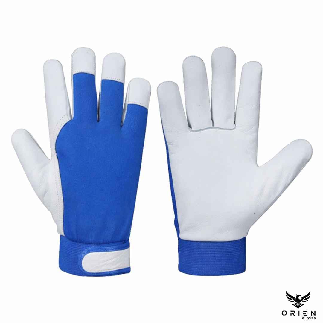 Grain Leather Assembly Gloves