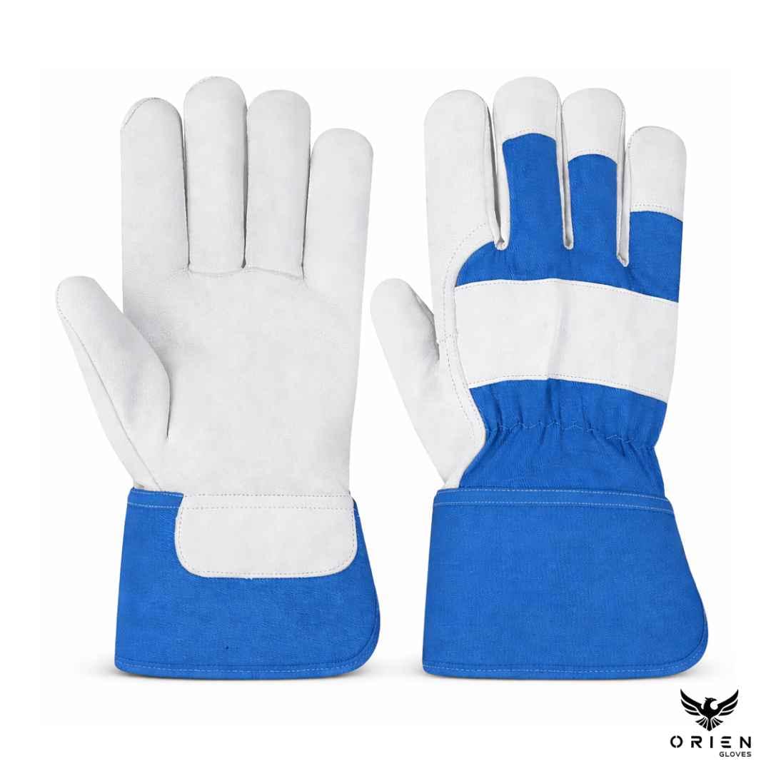 Cowhide leather Canadian Rigger gloves